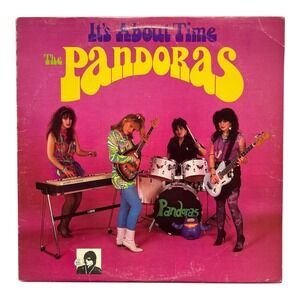 THE PANDORAS - It's About Time - GARAGE ROCK - Vinyl LP